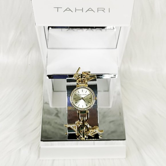 TAHARI Women\'s Gold Bling Rhinestones Watch main image 2